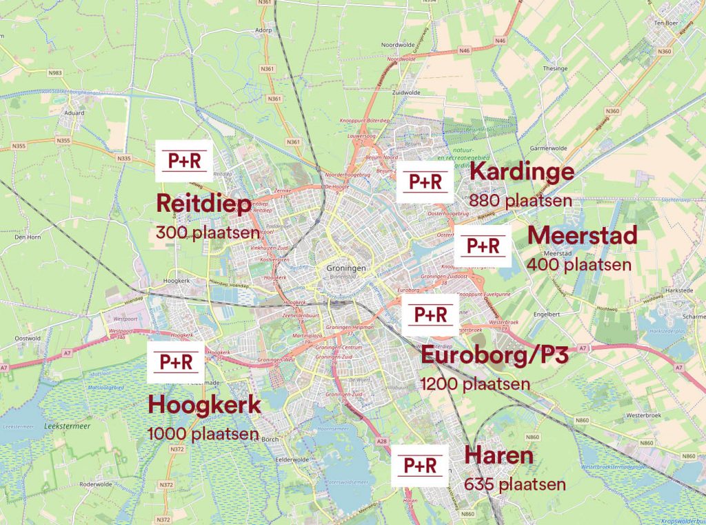 buslijnen groningen stad kaart Info en tarieven | OV Nieuws GD